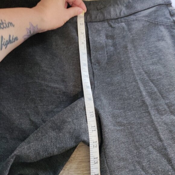 J.Jill Gray Ponte‎ Slim Leg Pull On Pants Woman's Size Medium - Picture 7 of 9